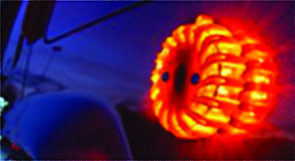 Emergency Disc Flare Strobe Light 15 Leds - Motolite