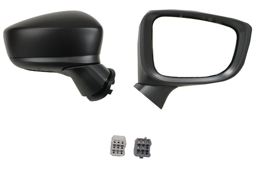 Door Mirror (RHS with Heating, Folding, Blind Spot and Blinker Light) Mazda 3 BM 2013 - 2016 MZ03 - DOM - 11R - Sterling Parts - Exterior Mirrors - Sterling Parts