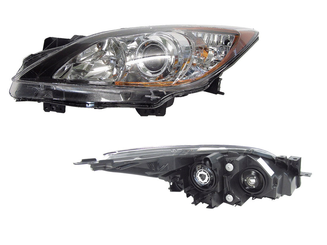Headlight (LHS, Halogen Type) Mazda 3 BL 2009 - 2014 MZ03 - HEL - 09L - Sterling Parts - Headlight Assemblies - Sterling Parts