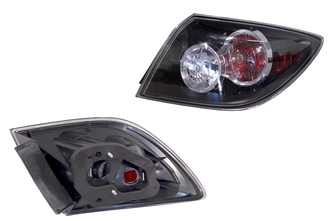 Outer Tail Light (RHS, Non LED) Mazda 3 BK Hatchback 2004 - 2008 MZ03 - TAL - 09R - Sterling Parts - Tail Lights - Sterling Parts