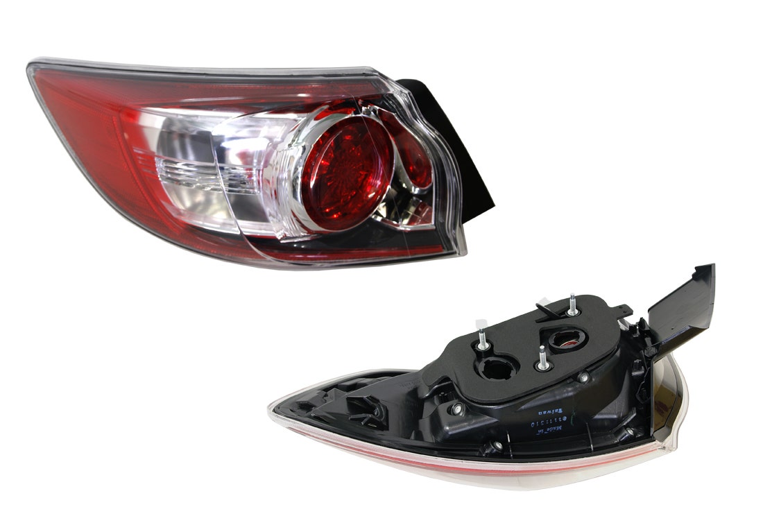 Outer Tail Light (LHS) Mazda 3 BL Hatchback 2009 - 2014 MZ03 - TAL - 30L - Sterling Parts - Tail Lights - Sterling Parts