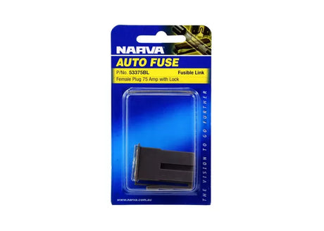 Fusible Link Female with Lock 75A Grey 1 Piece - Narva
