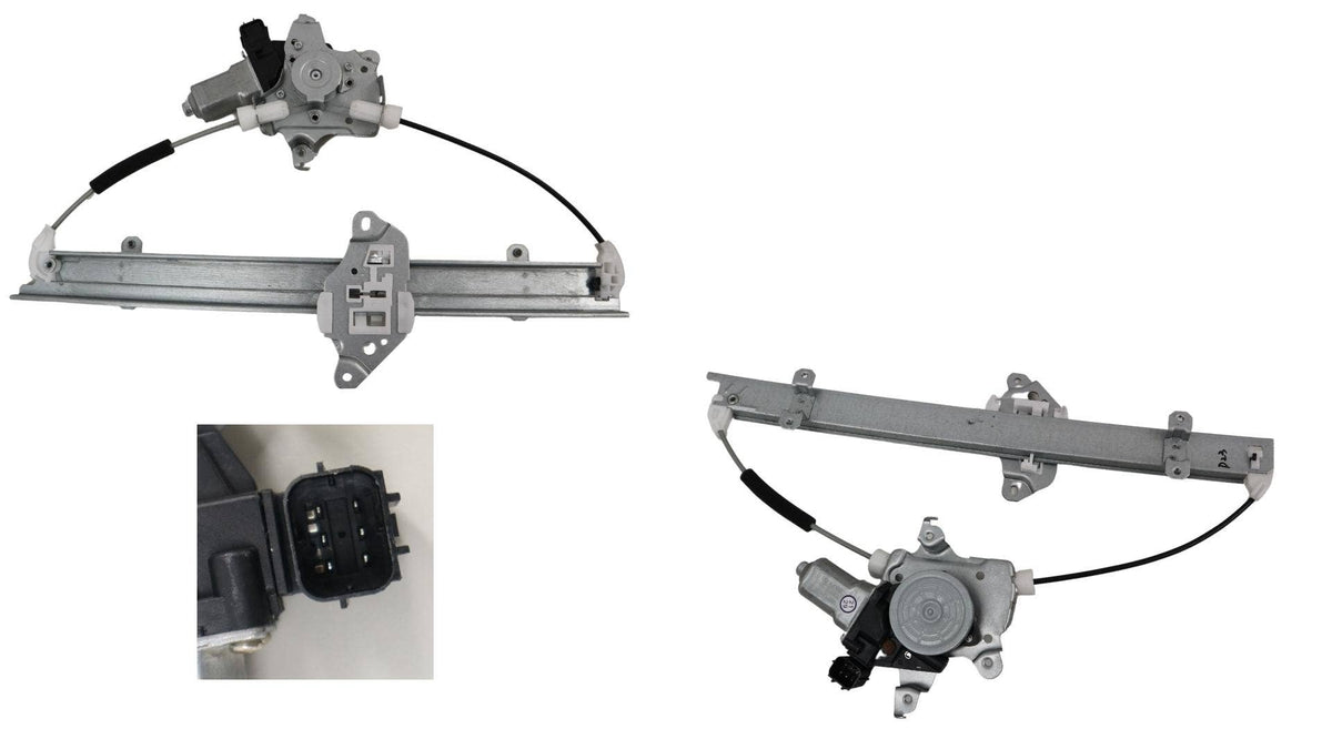 Front Window Regulator RHS (6 - Pin, With Motor) Nissan Navara D23/NP300 ON 05/2015 - Onwards NSNV - WIR - 40R - Sterling Parts - Window Regulators & Winders - Sterling Parts