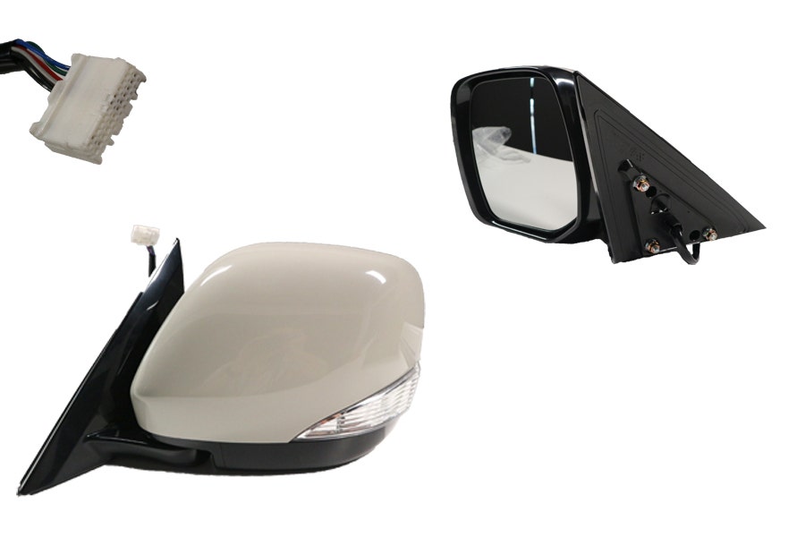 Door Mirror (LHS with Heating, Folding and Blinker Light) Nissan Patrol Y62 2012 - Onwards NSPT-DOM-25L - Sterling