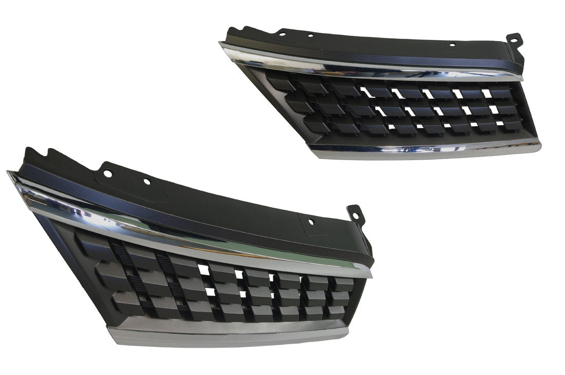 Grille (RHS, Chrome/Grey) Nissan Tiida C11 2006 - 2010 NSTD-GRI-08R - Sterling