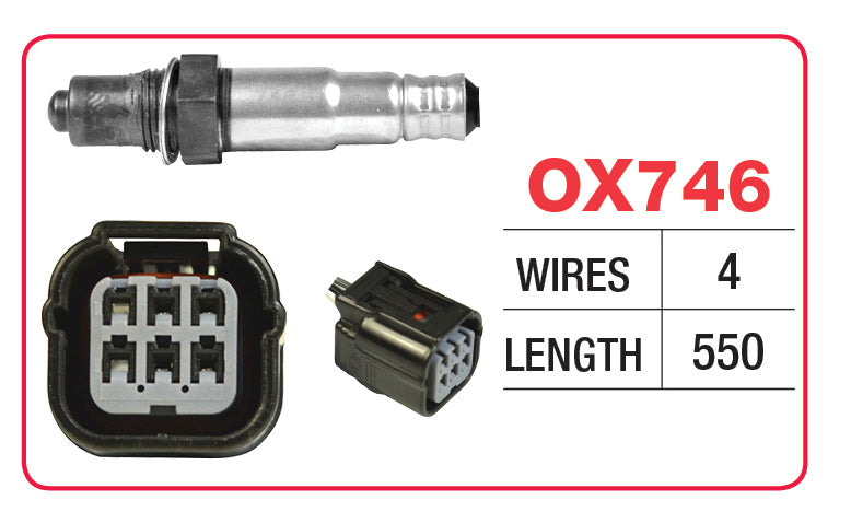 Oxygen Sensor - Honda OX746 - Goss