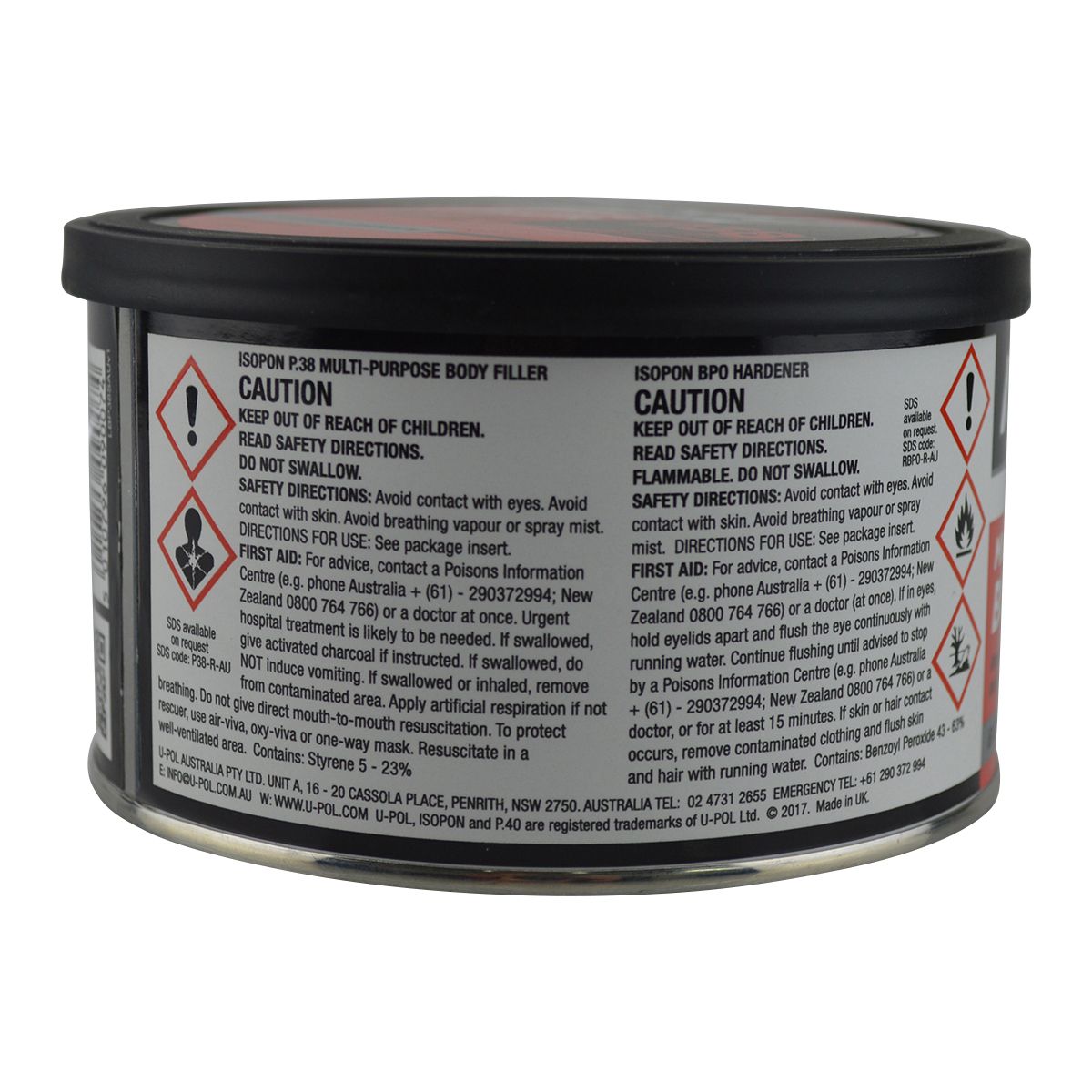 EASYSAND Multi-Purpose Body Filler Kit 250ml - ISOPON
