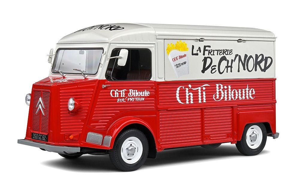 Citroën Type HY Friterie Ch’ti Biloute Diecast Model Car 1:18 Scale (Approx. 25cm) Collectible | Universal Auto Spares