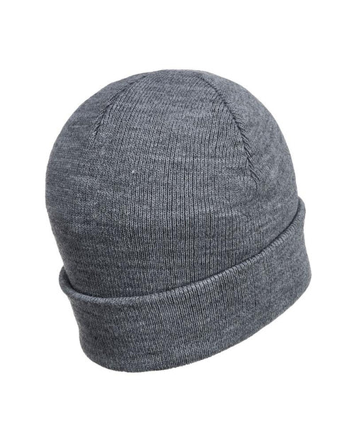 Led USB Beanie Black Knit - HARD UNIT