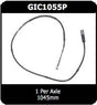 Disc Pad Elect Wear Sensor Rear Fits TRW FITS BMW 1 SERIES F20 REAR 11 ON GIC1055P - Protex
