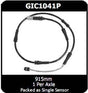 Disc Pad Wear Sensor GIC1041P - Protex