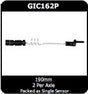 Disc Pad Electronic Wear Sensor Fits 190mm 2 Per Axle GIC162 - Protex