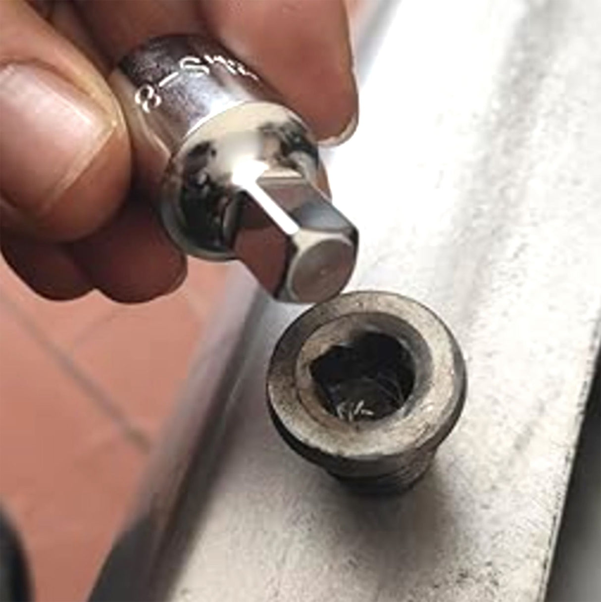 3/8” Dr Square Head Sump Plug Tool - PKTool | Universal Auto Spares