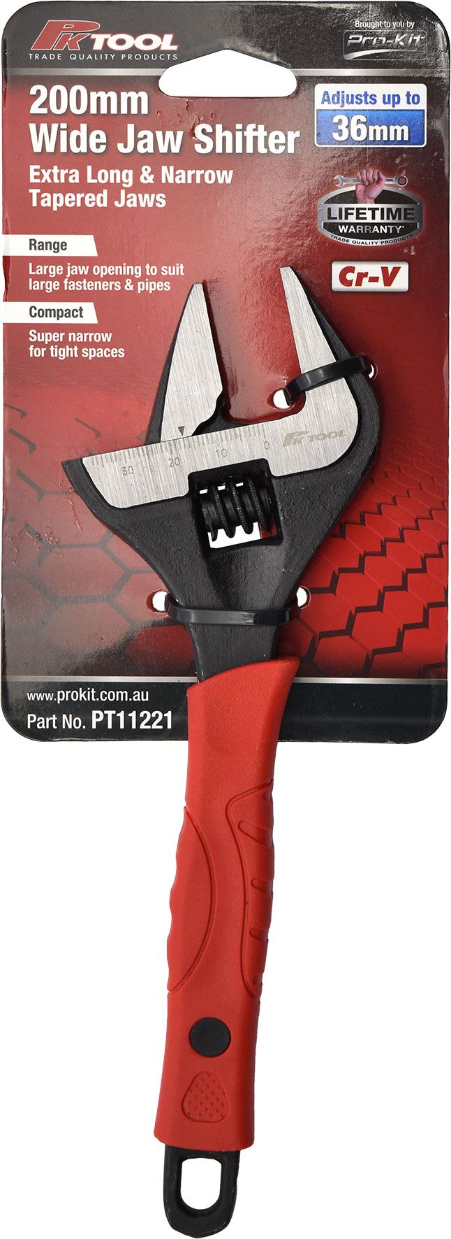 200mm Wide Jaw Shifter - PKTool