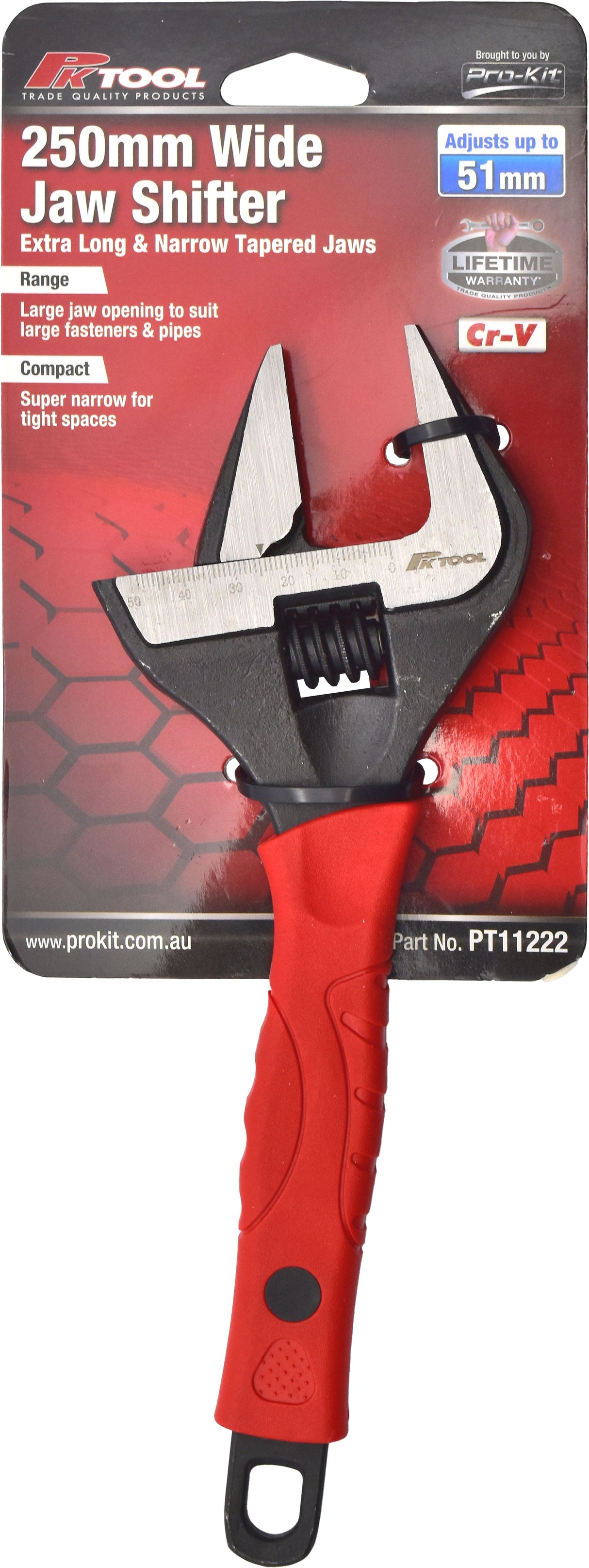 250mm Wide Jaw Shifter - PKTool