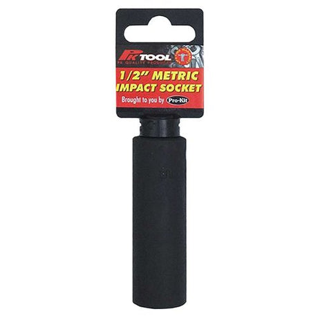 38mm 1/2” Drive 6PT Metric CR-V Deep Impact Socket - PKTool