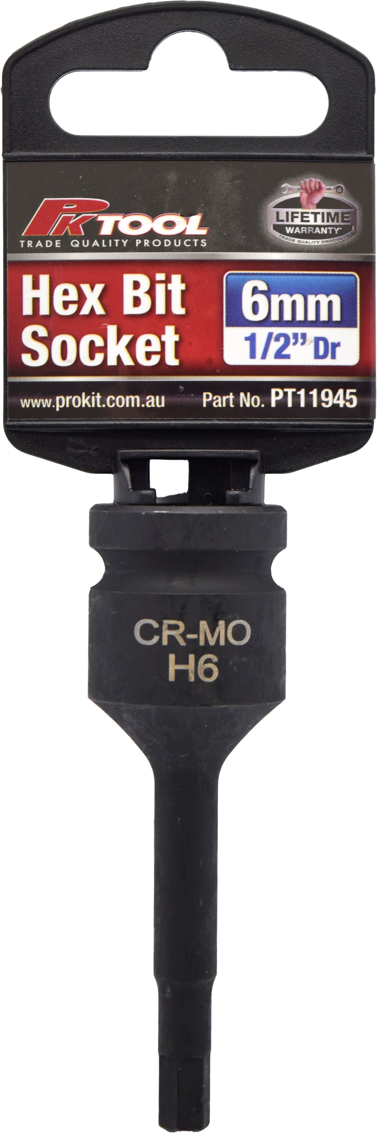 6mm 1/2" Hex Bit Socket - PKTool
