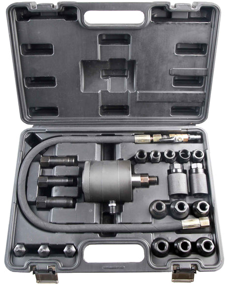 21 Piece Pneumatic Impact Diesel Injector Puller & Removal Kit - PKTool | Universal Auto Spares