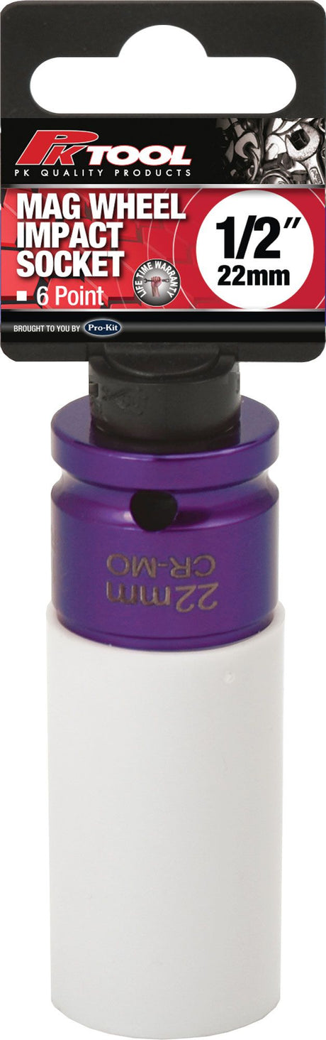 1/2” Drive MAG Wheel Deep Impact Socket - PKTool