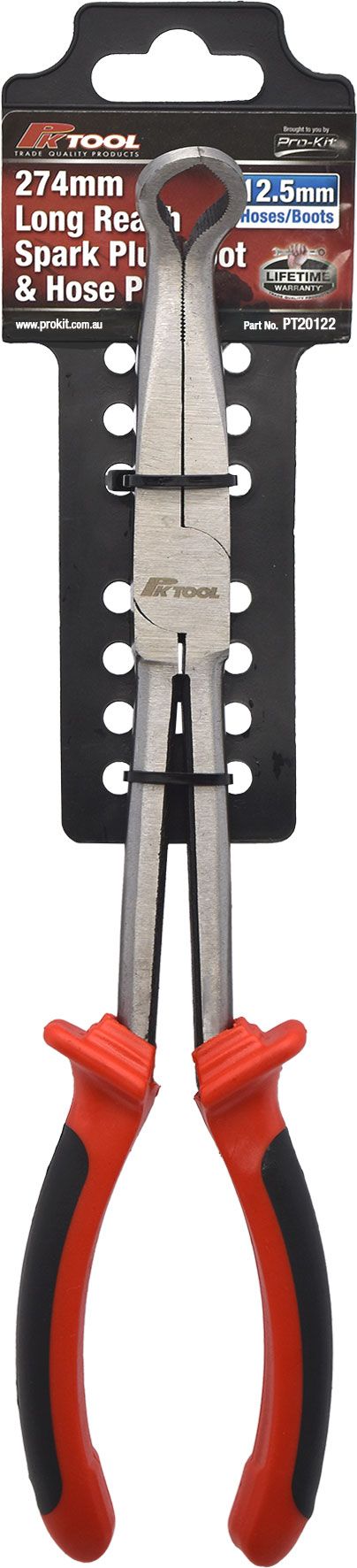 274mm Long Reach Spark Plug Boot & Hose Pliers - PKTool