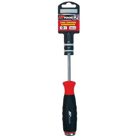 100mm x 6mm Phillips Tang Through Screwdriver - PKTool | Universal Auto Spares