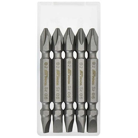 10 Pieces 1/4” Hex 65mm Double Ended Screwdriver Bits Set - PKTool | Universal Auto Spares