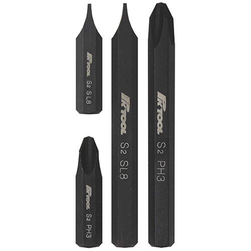 4 Pieces 5/8” Hex Impact Screwdriver Bits Set - PKTool