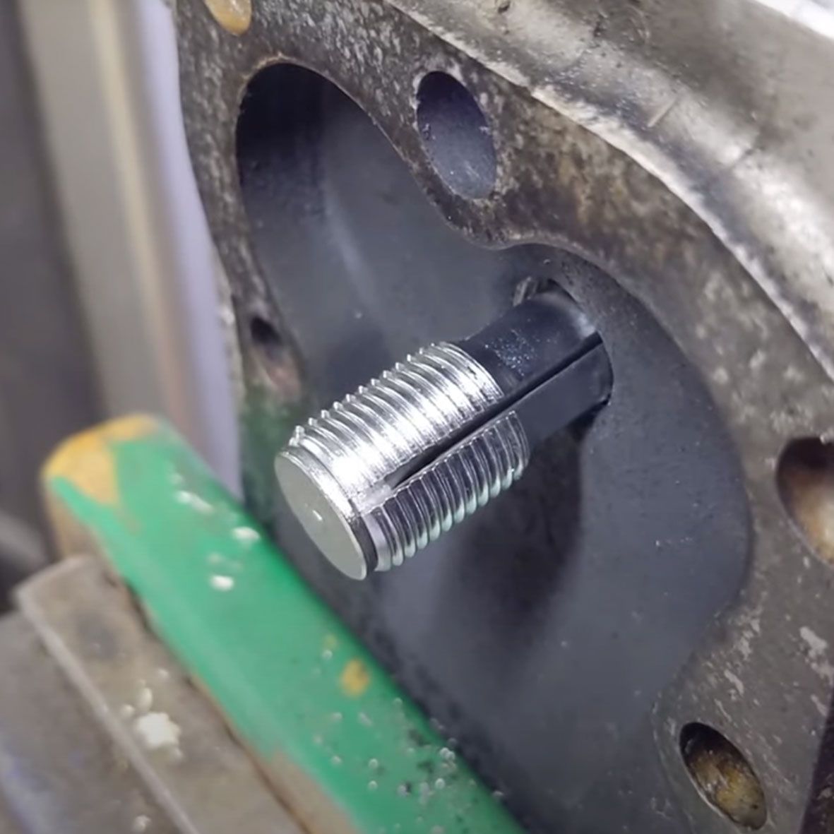 260mm Spark Plug Back Tap M12 1.25mm Re-Threader Repair Tool - PKTool