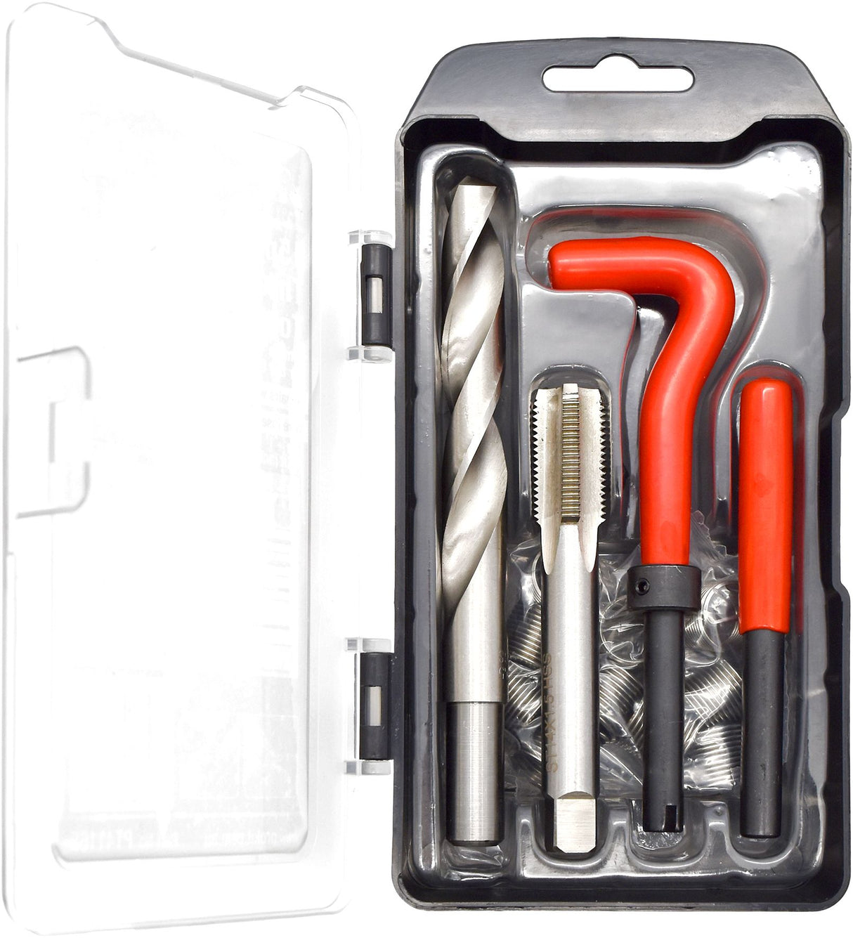 15pc M14 - 1.2mm Coil Insert Thread Repair Tool Kit - PKTool | Universal Auto Spares