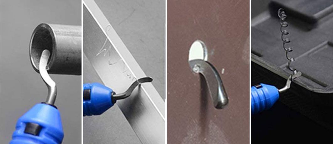 Deburring Tool Easy Internal & External Weld, Drill & Cutting Burr Removal - PKTool