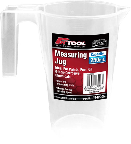 250mL Measuring Jug - PKTool