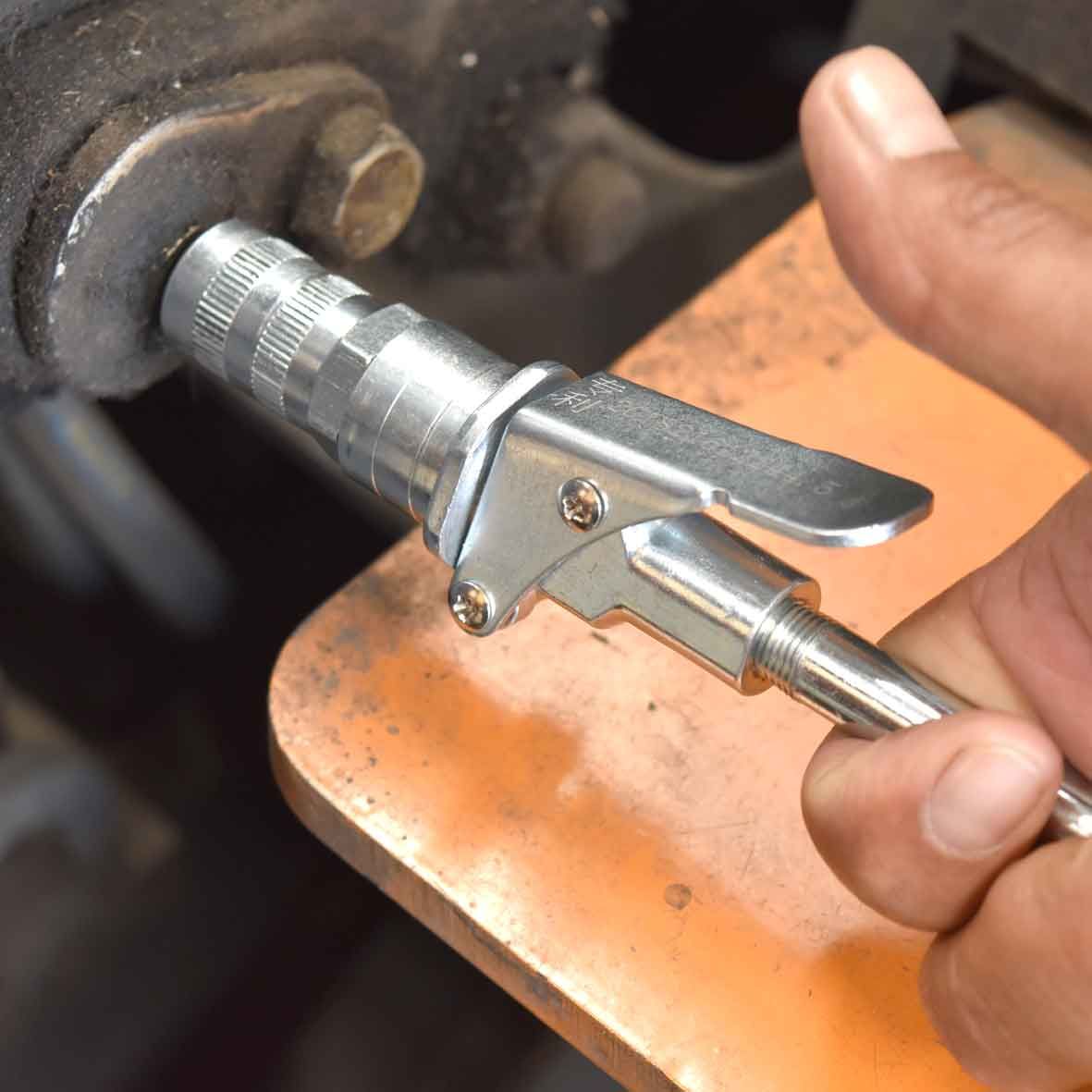 Quick Release Lock-On Grease Gun Coupler Nozzle - PKTool