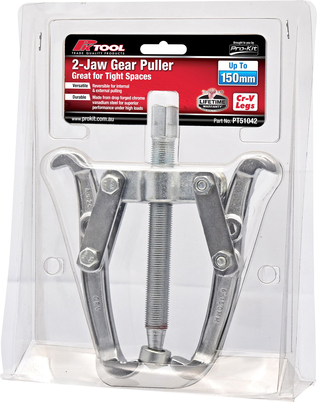 150mm 2-Jaw Gear Puller - PKTool