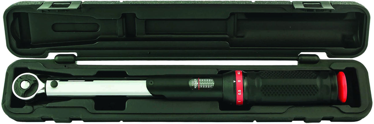 3/8" DR CR-V Twist Torque Wrench With Window Strip Indicator - PKTool