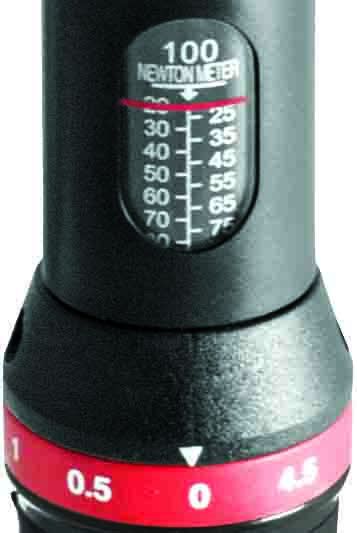 3/8" DR CR-V Twist Torque Wrench With Window Strip Indicator - PKTool