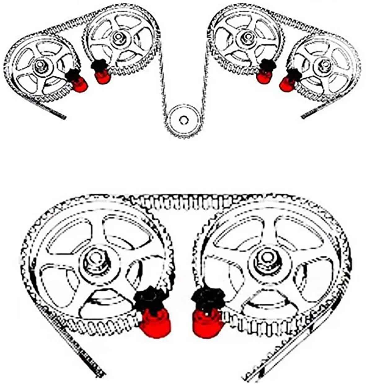 9 Pieces Camshaft Locking Tool Kit - PKTool