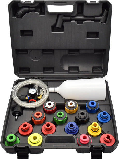 20 Pieces Pressurised Rapid Engine Oil Draining & Filling System - PKTool