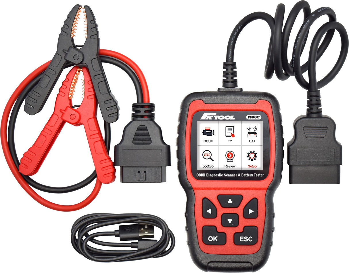 OBDll Diagnostic Scanner & Battery Tester - PKTool | Universal Auto Spares
