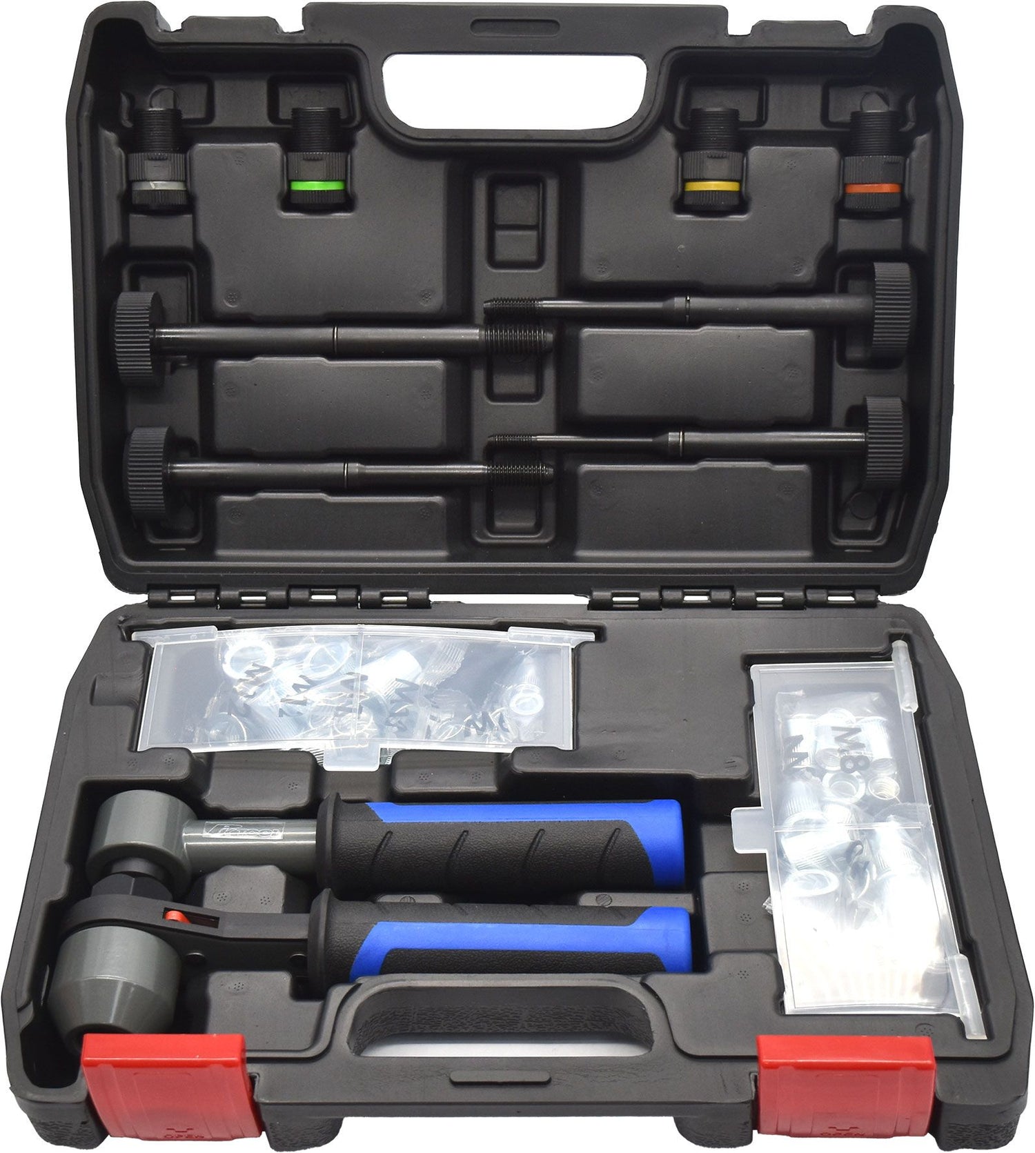 45 Pieces Ratcheting Nutsert Rivet Tool Set - PKTool | Universal Auto Spares