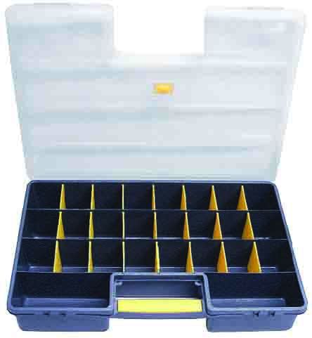 26 Compartments Parts Box Removable Partitions - PKTool