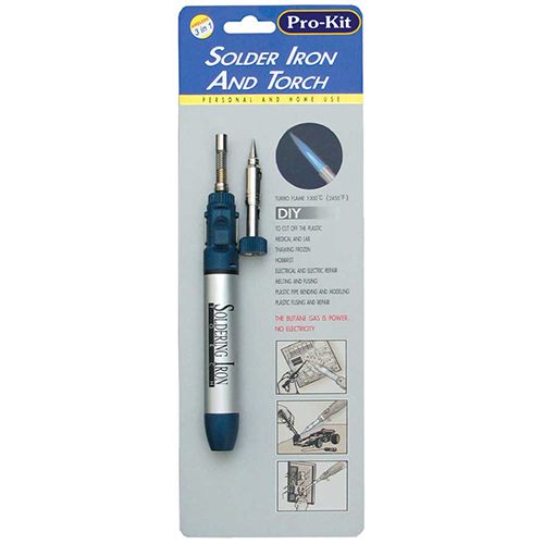 Gas Burner Roburn Style Soldering Iron & Torch 1300°C - Pro-Kit