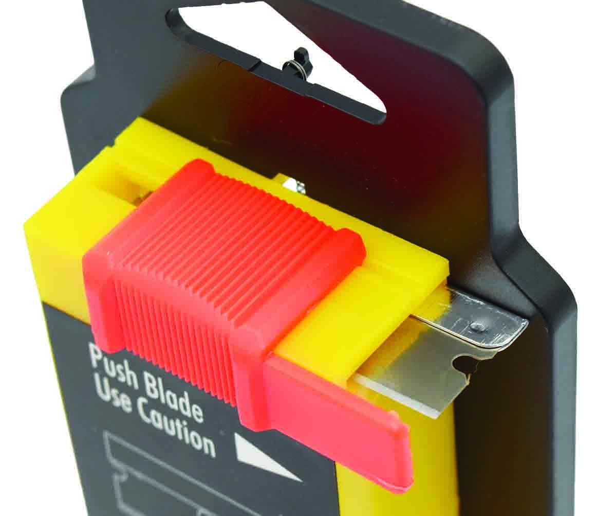 50 Pieces Safety Scraper Blade Pack In Safety Case - PKTool