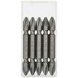 10 Pieces Double Ended 1/4” Hex 65mm Screwdriver Bits Set - PKTool