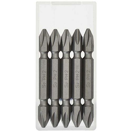 10 Pieces Double Ended 1/4” Hex 65mm Screwdriver Bits Set - PKTool