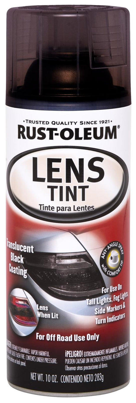 Lens Tint Spray Translucent Black Coating 283g - Rust-Oleum | Universal Auto Spares