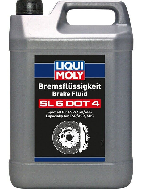 Brake Fluid Synthetic SL6 DOT 4 - Liqui Moly 5L