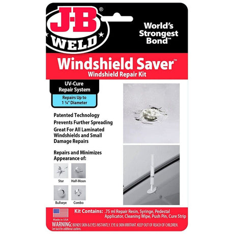 Wind Shield Saver Repair System - J-B Weld