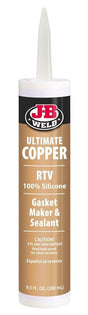Ultimate Copper RTV 100% Silicone Gasket Maker & Sealant 280ml - J-B Weld | Universal Auto Spares