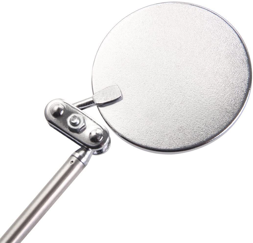 Automotive Telescopic Inspection Mirror Extendable Plated Steel