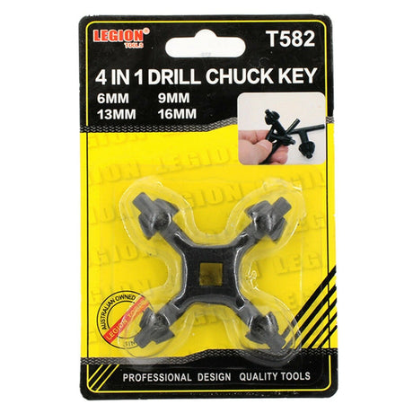 4 in 1 Drill Chuck Key - Legion